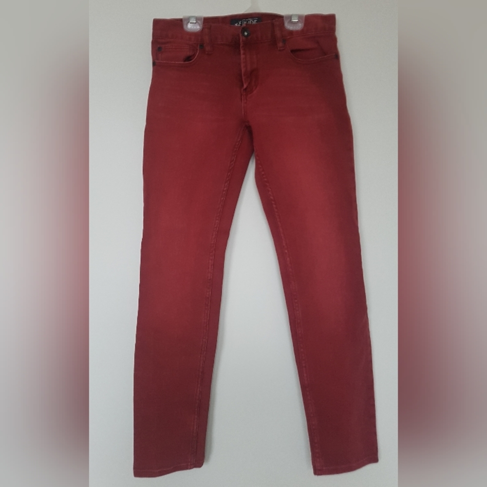 [RUDE] Red Skinny Jeans